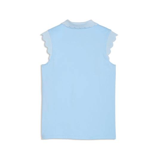 Girl's CLOUDSPUN Scallop Sleeve Golf Polo - Puma Golf Value