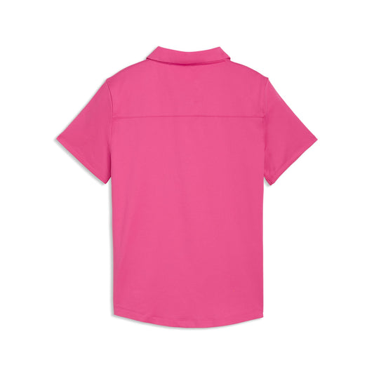 Girl's CLOUDSPUN Solid Golf Polo - Puma Golf Classic
