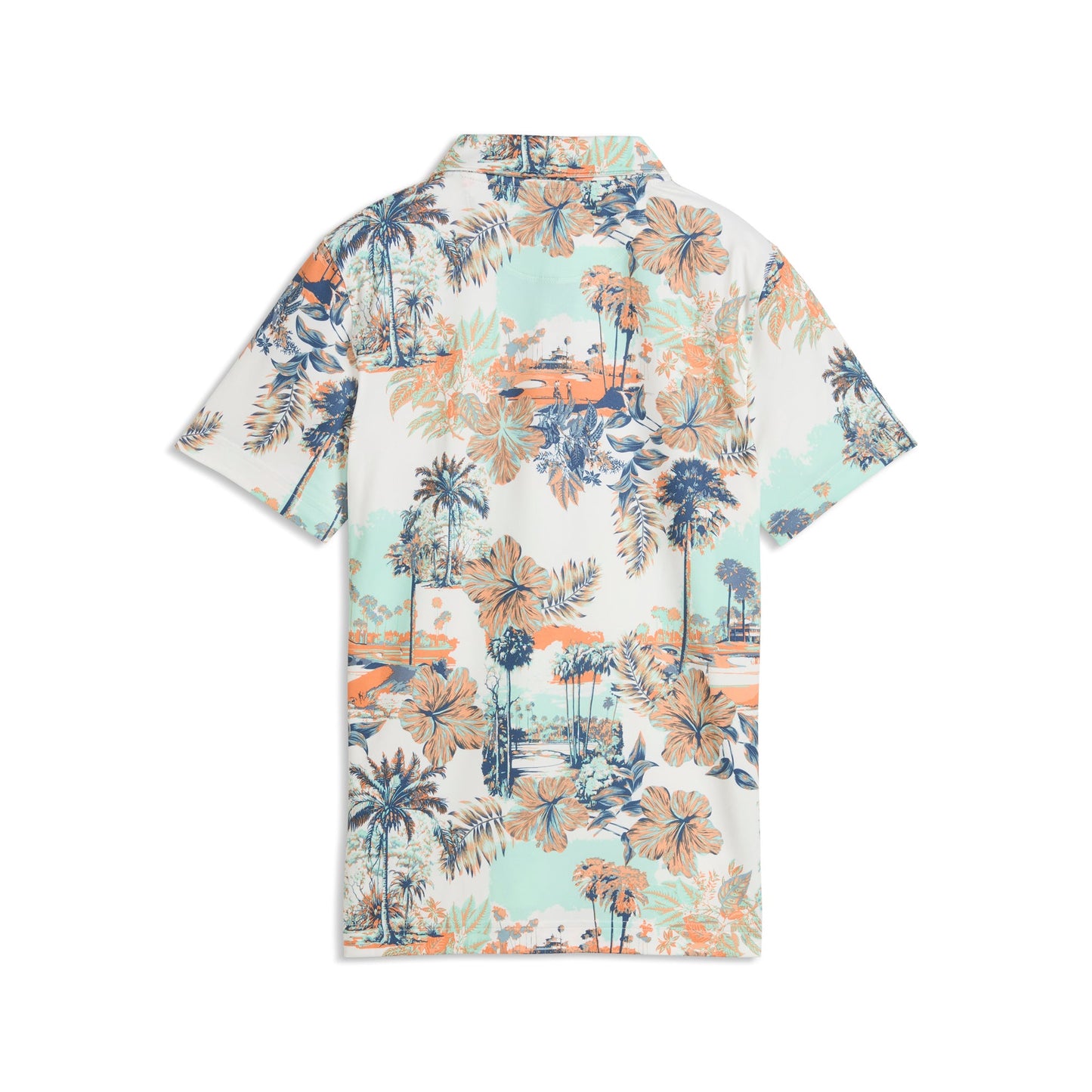 Boy's CLOUDSPUN Palm Golf Polo - Puma Golf Classic