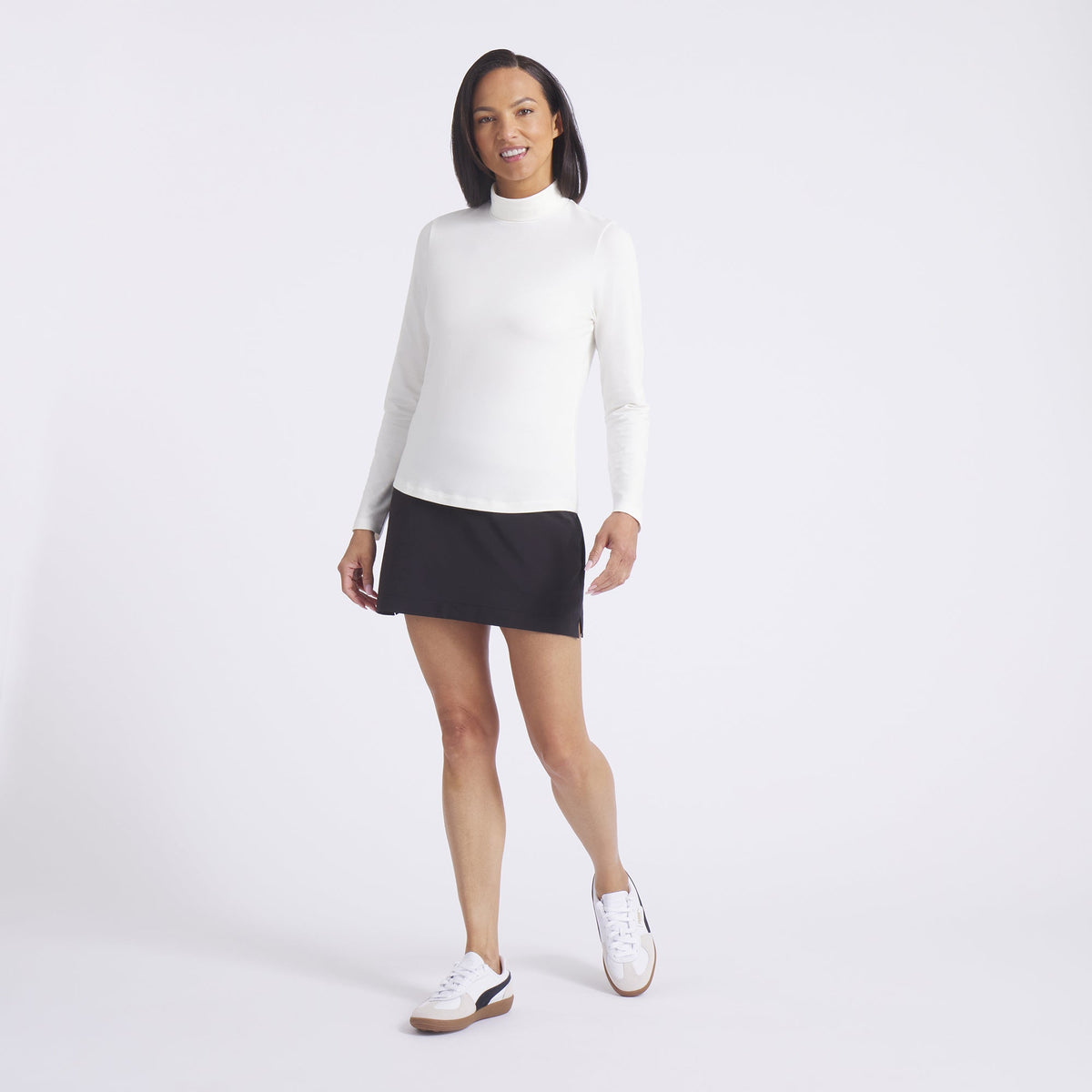 Women's Charlotte Modalon Long Sleeve Golf Shirt - Puma Golf Trusted