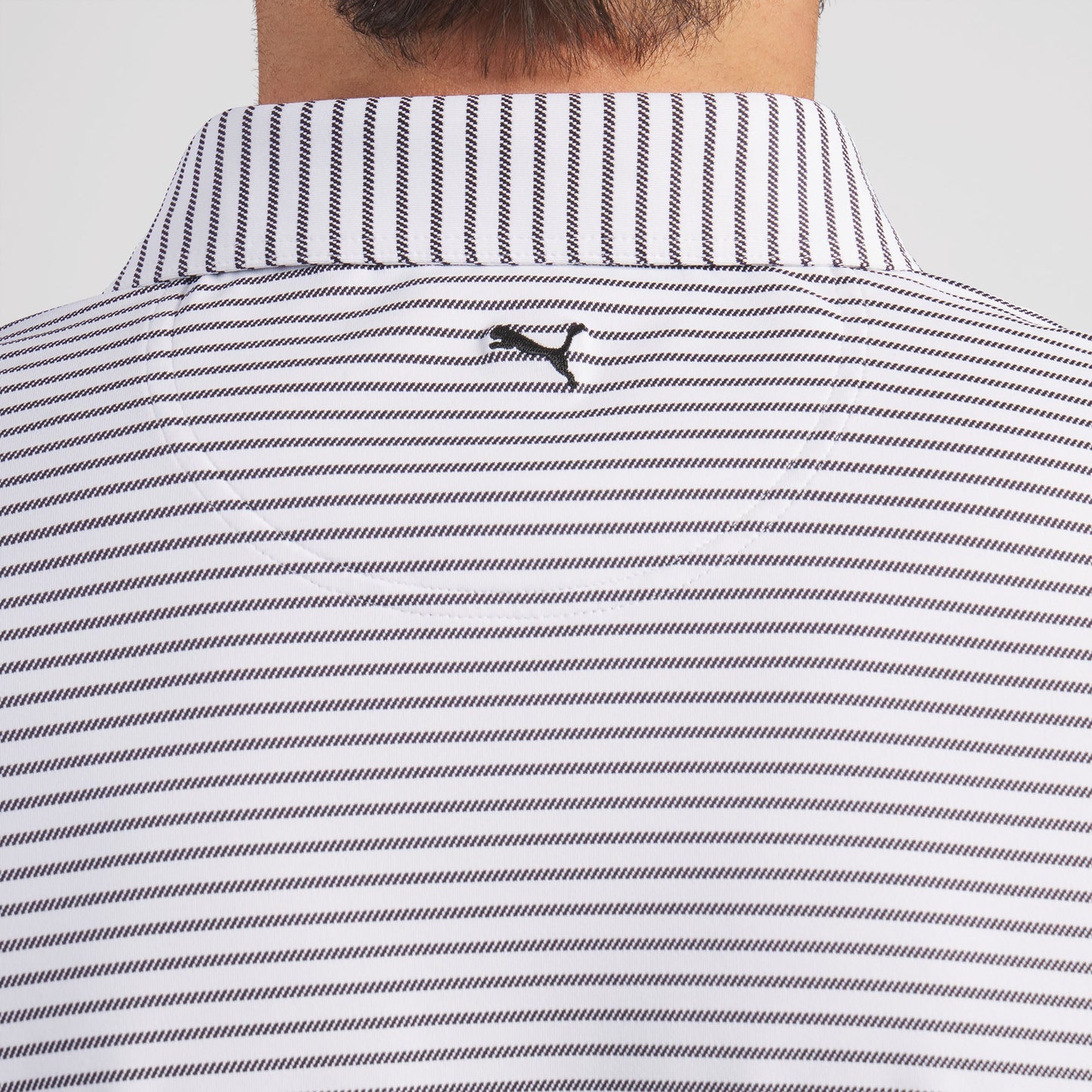 BRRR Stripe Golf Polo - Puma Golf Classic