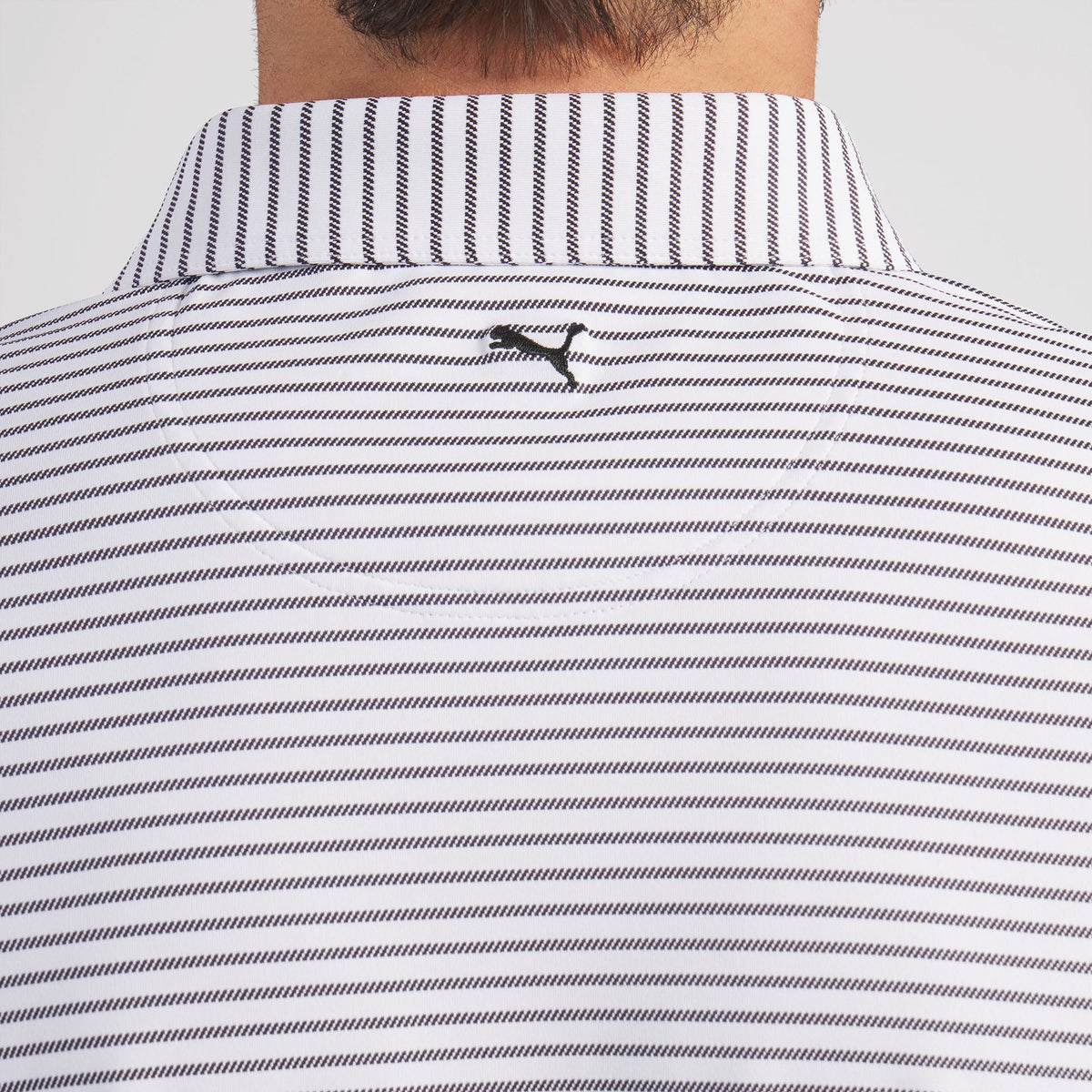 BRRR Stripe Golf Polo - Puma Golf Classic