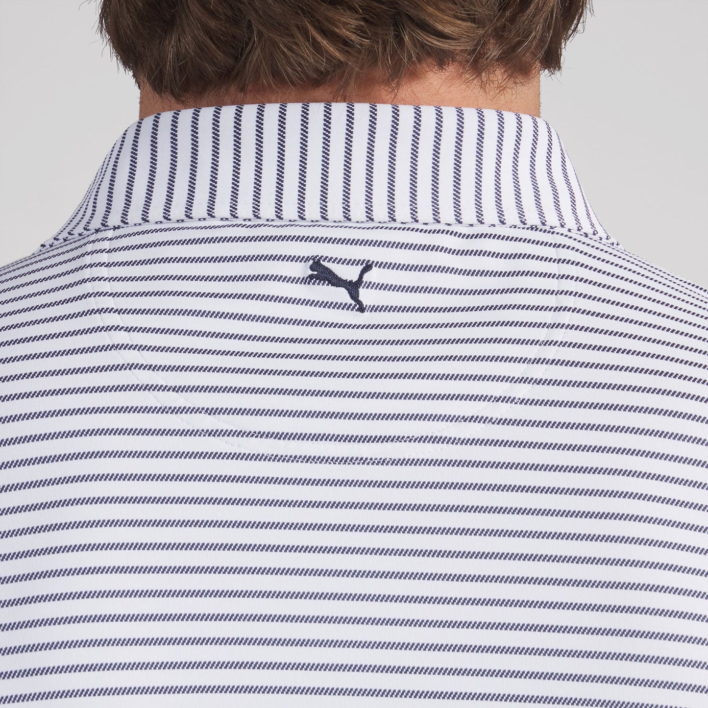 BRRR Stripe Golf Polo - Puma Golf Classic