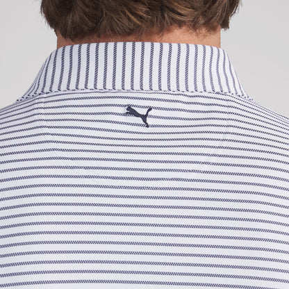 BRRR Stripe Golf Polo - Puma Golf Classic