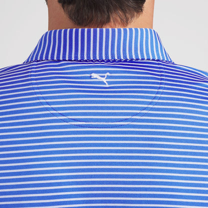 BRRR Stripe Golf Polo - Puma Golf Classic