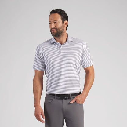 BRRR Stripe Golf Polo - Puma Golf Classic