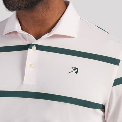 AP Pique Stripe Golf Polo - Puma Golf Essential