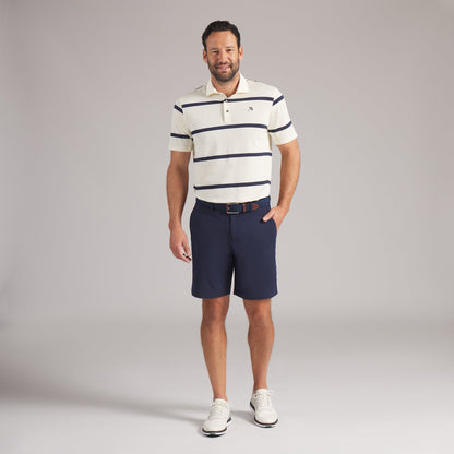AP Pique Stripe Golf Polo - Puma Golf Essential