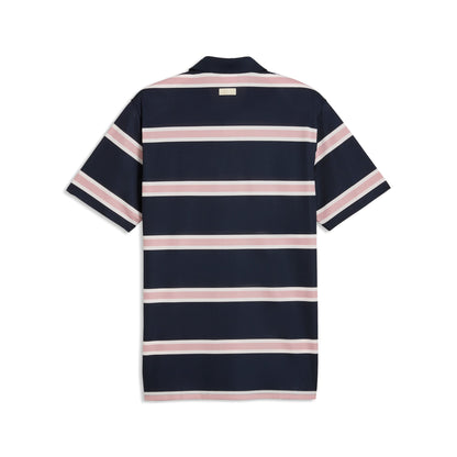 AP Pique Stripe Golf Polo - Puma Golf Essential