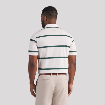 AP Pique Stripe Golf Polo - Puma Golf Essential