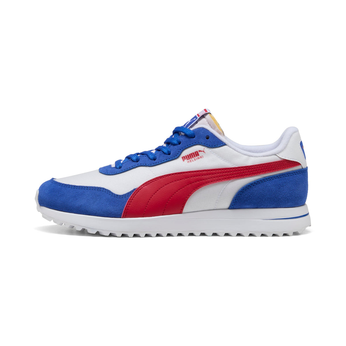 Puma White / Strong Red / Festive Blue,7
