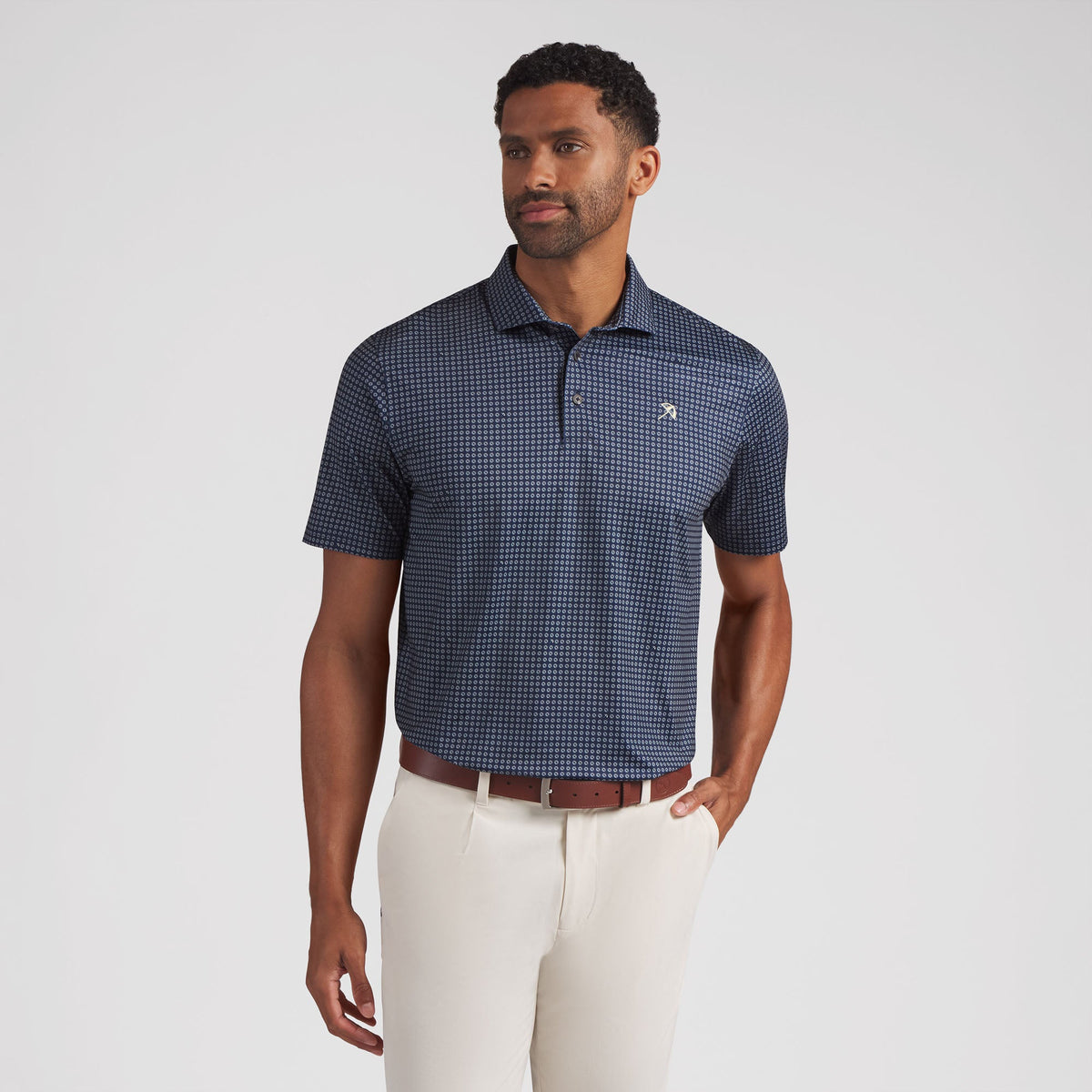 AP MATTR Geo Golf Polo - Puma Golf Essential