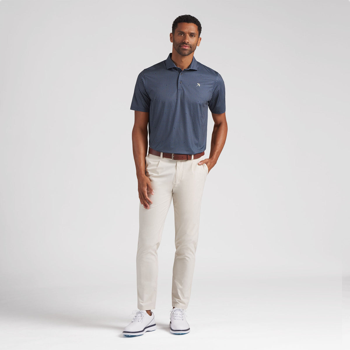AP MATTR Geo Golf Polo - Puma Golf Essential