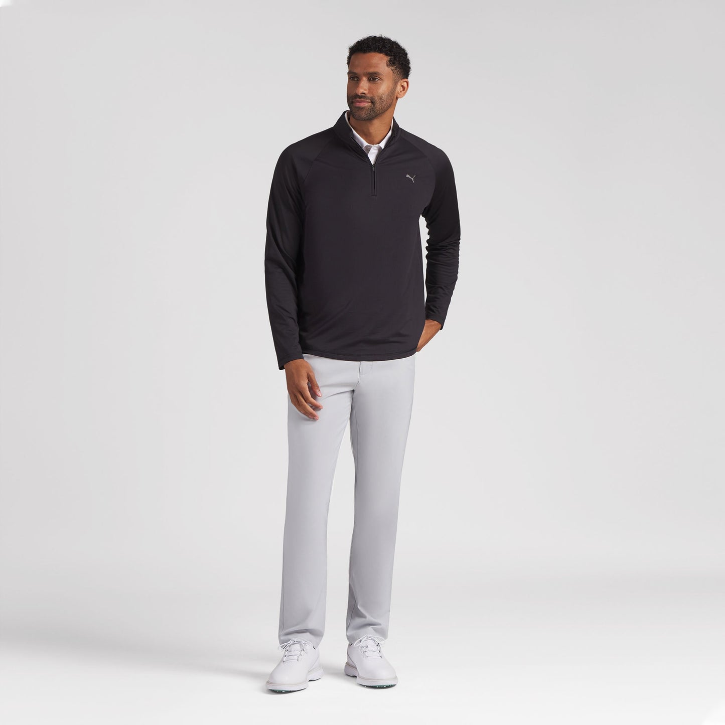 Lightweight Grid LC Golf 1/4 Zip - Puma Golf Value