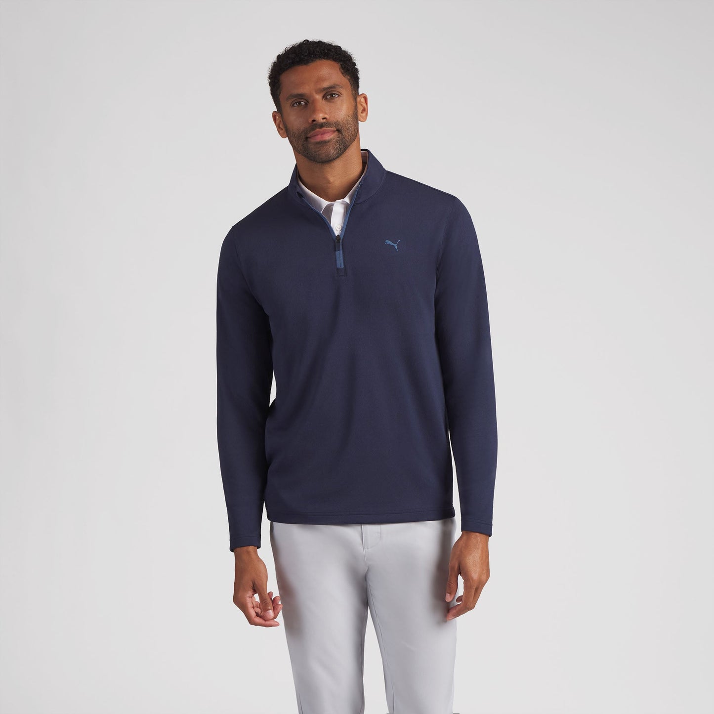 Lightweight Grid LC Golf 1/4 Zip - Puma Golf Value