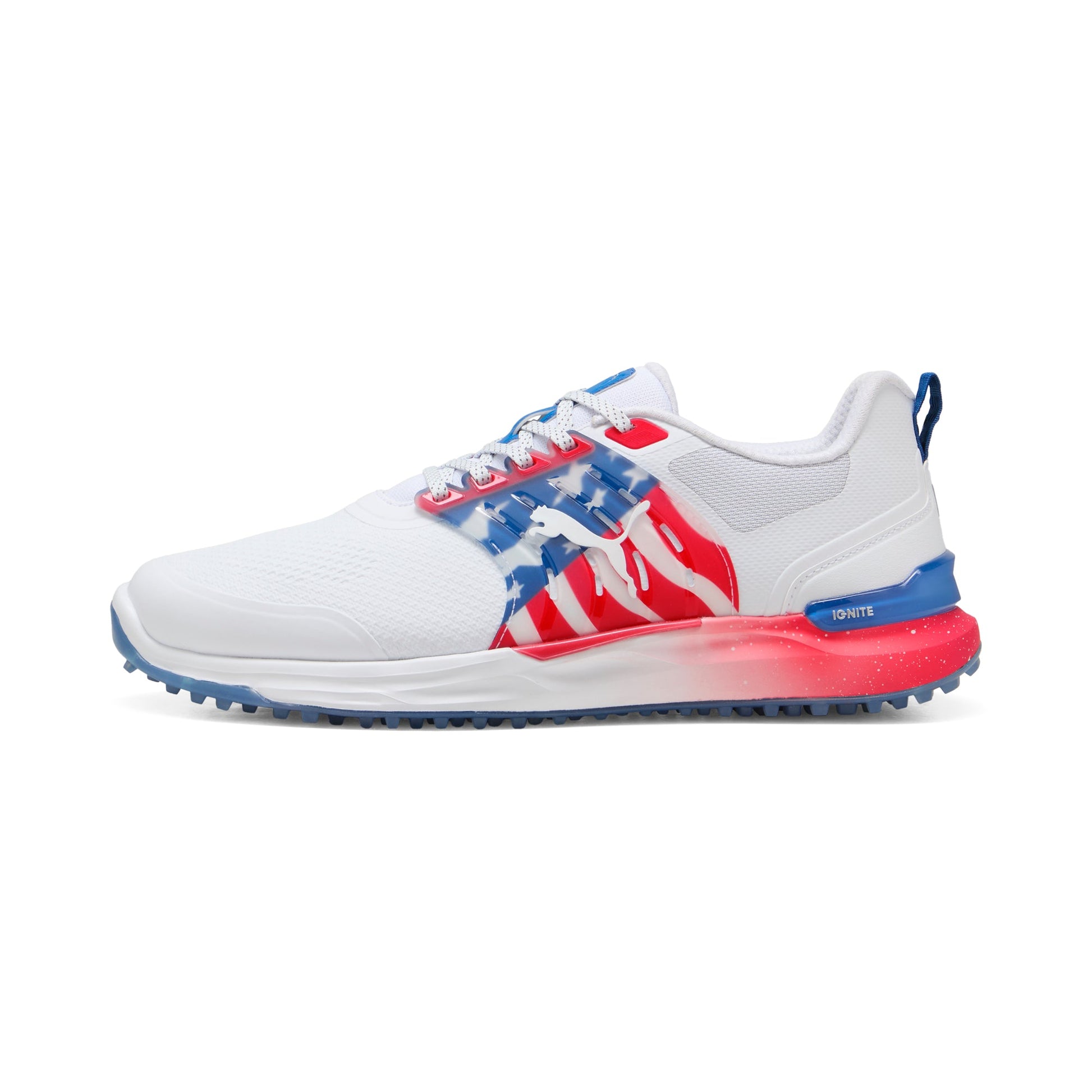 Puma White / Blue Streak / Strong Red,7