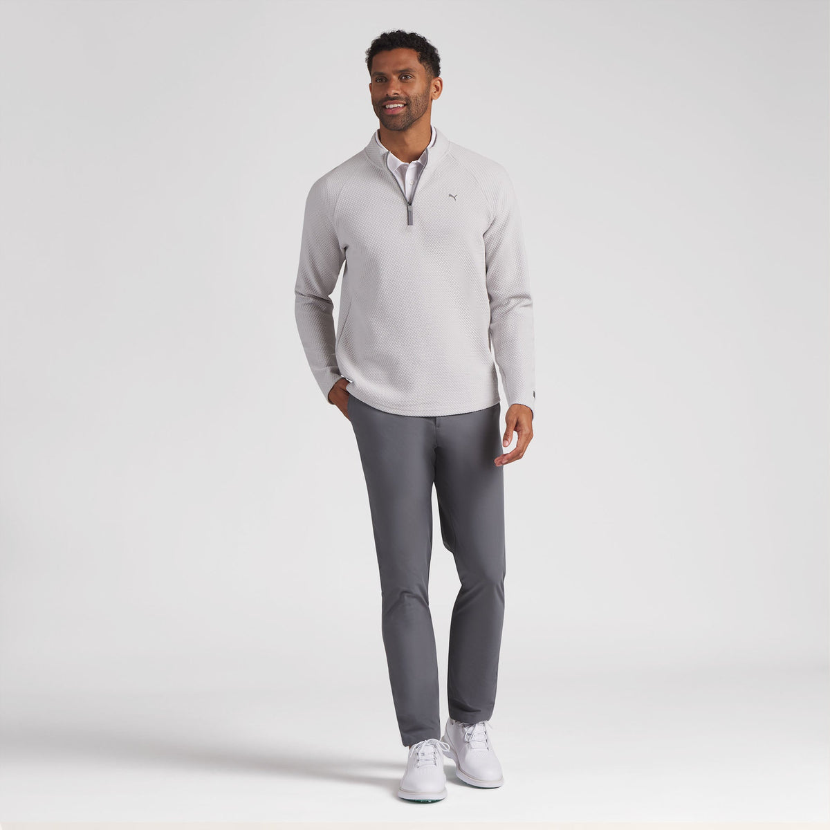 Boulder 2.0 LS Golf 1/4 Zip - Puma Golf Trusted