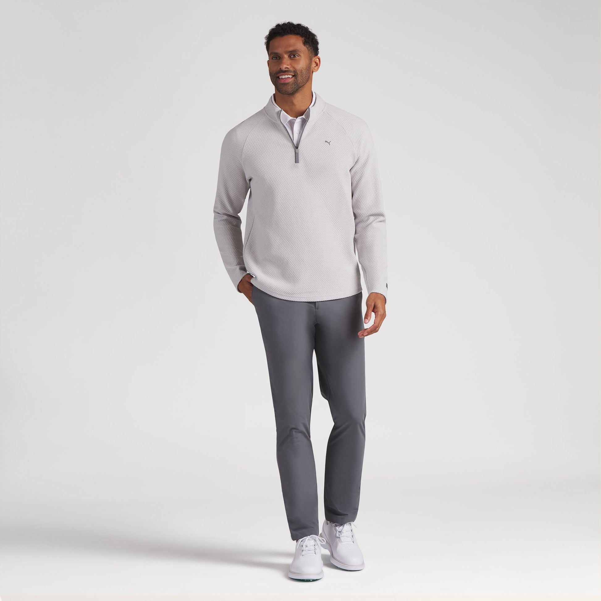 Boulder 2.0 LS Golf 1/4 Zip - Puma Golf Trusted