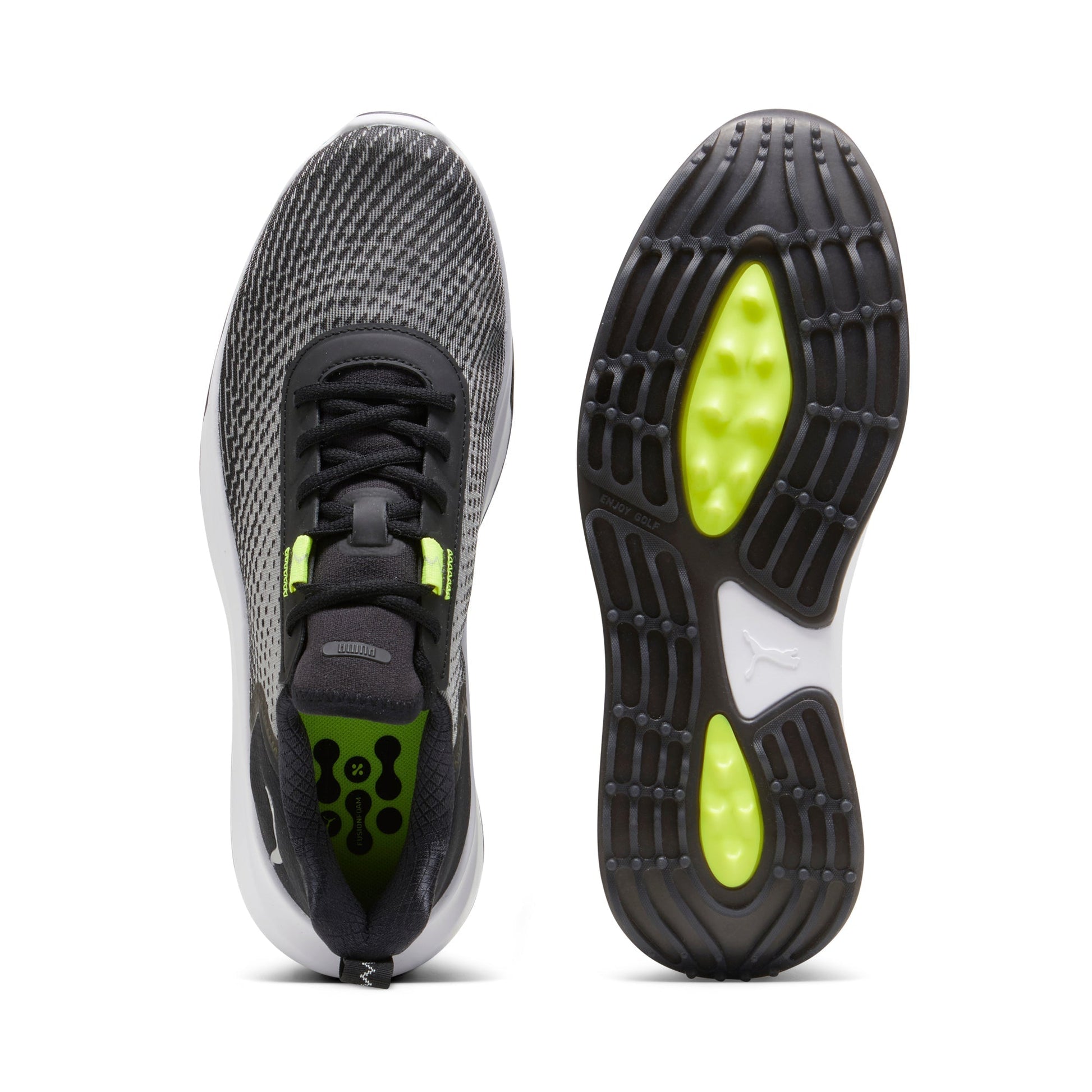 FUSION CRUSH SPORT Wide Spikeless Golf Shoes - Puma Golf Essential