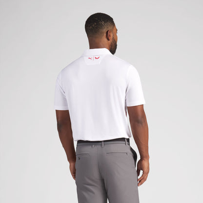 Volition Flag Golf Polo - Puma Golf Classic