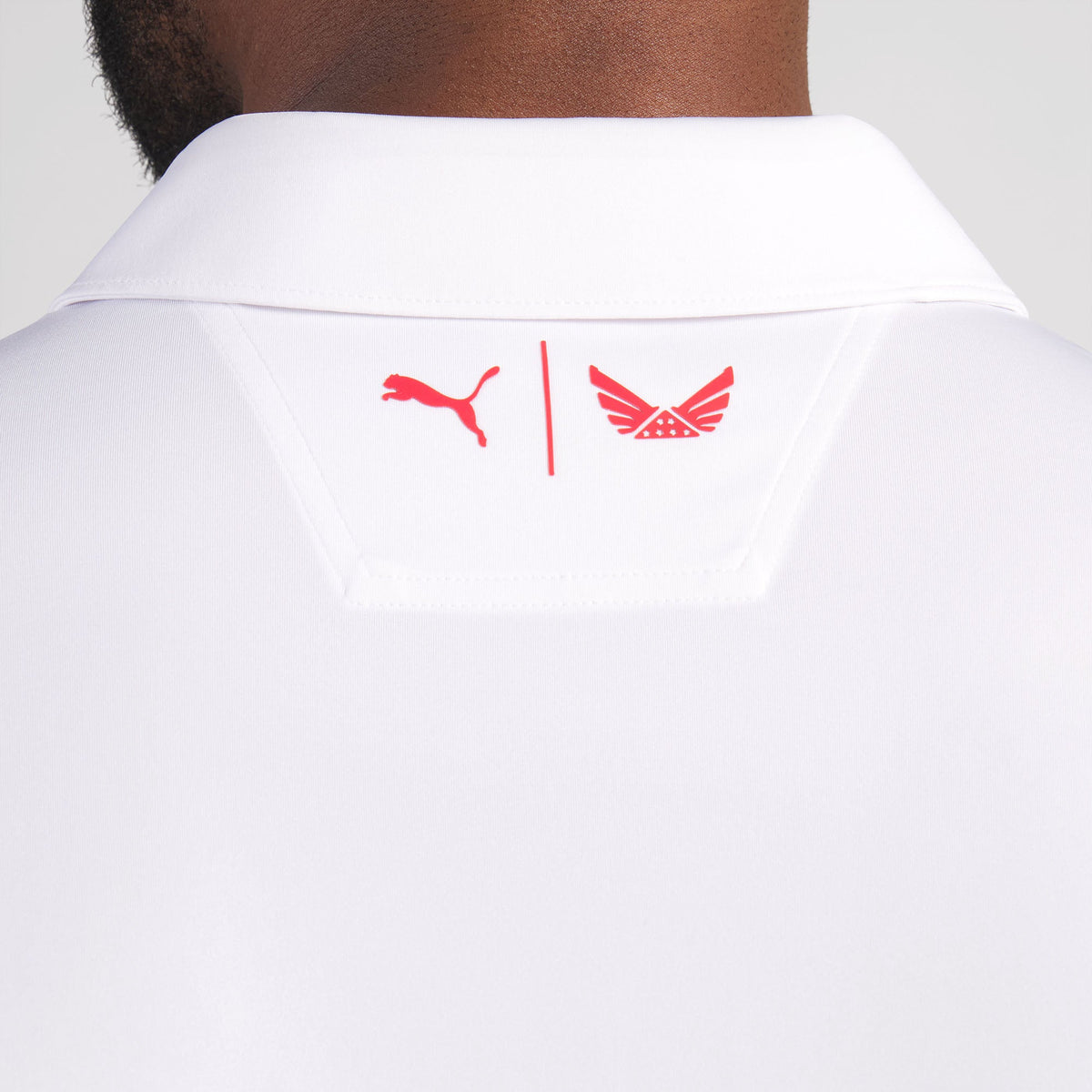 Volition Flag Golf Polo - Puma Golf Classic