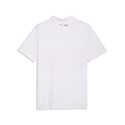 Volition Flag Golf Polo - Puma Golf Classic