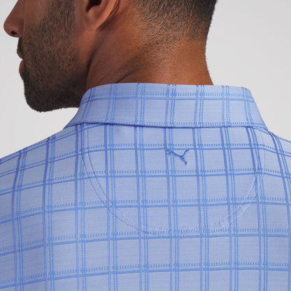 MATTR Plaid BN Golf Polo - Puma Golf Essential