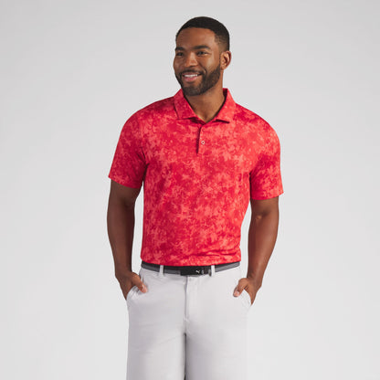 Volition Camo Golf Polo - Puma Golf Value