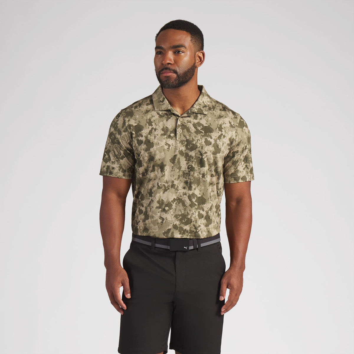 Volition Camo Golf Polo - Puma Golf Value