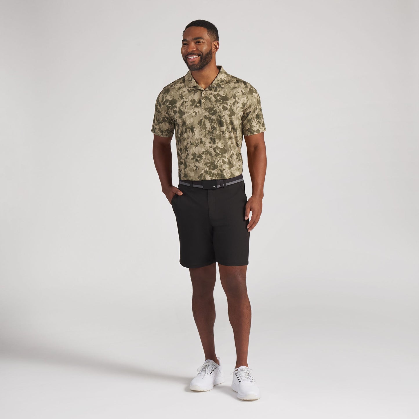 Volition Camo Golf Polo - Puma Golf Value