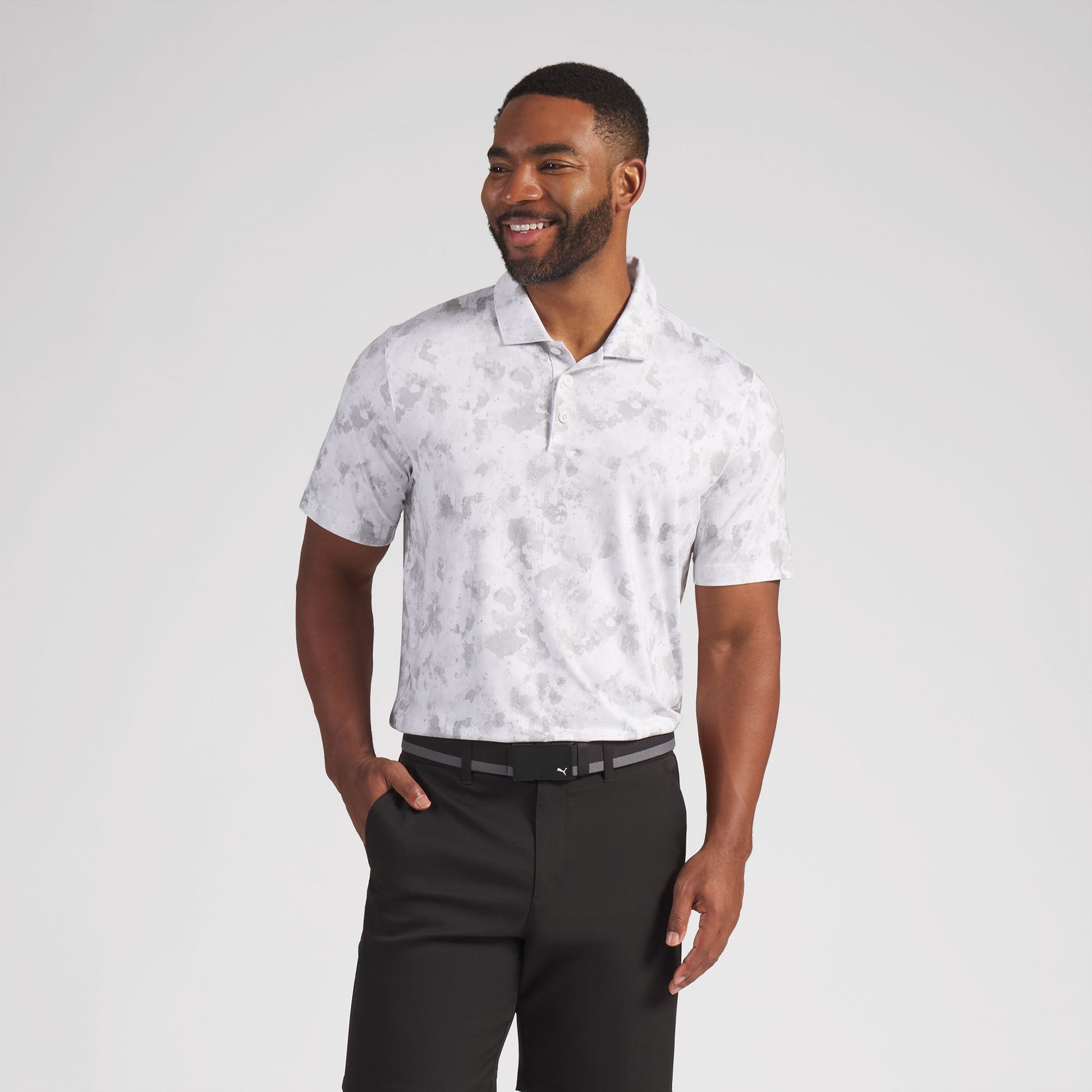 Volition Camo Golf Polo - Puma Golf Value