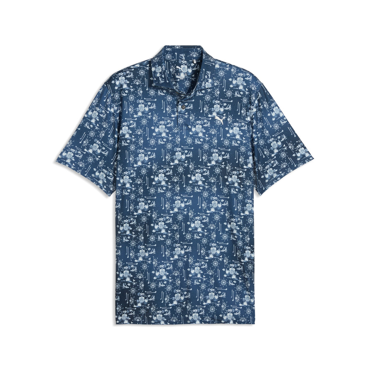 CLOUDSPUN Coastal Claret Golf Polo - Puma Golf Latest
