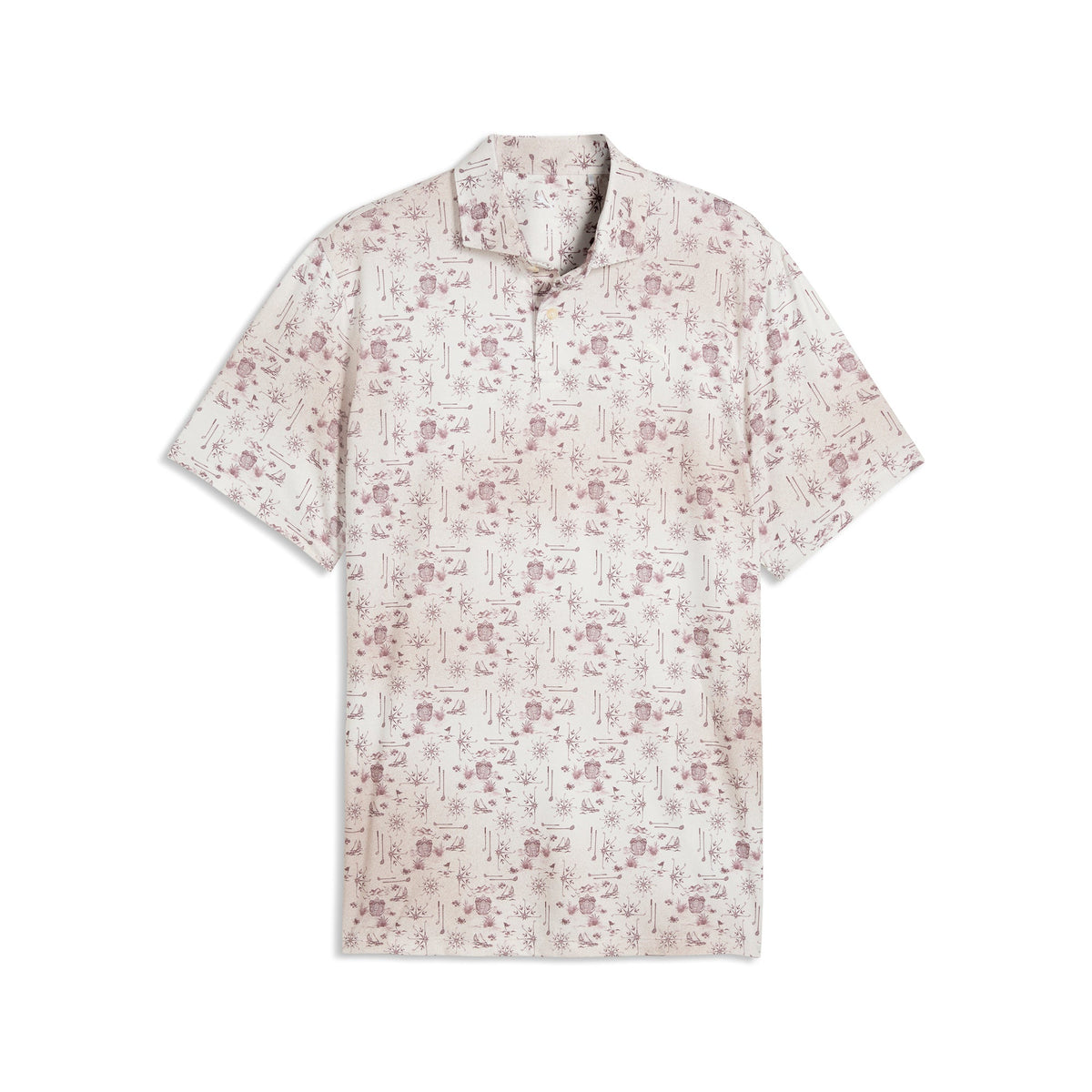 CLOUDSPUN Coastal Claret Golf Polo - Puma Golf Latest