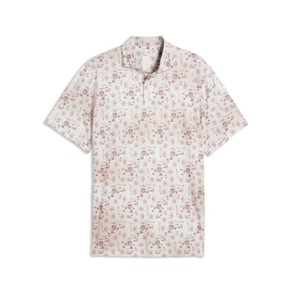 CLOUDSPUN Coastal Claret Golf Polo - Puma Golf Latest