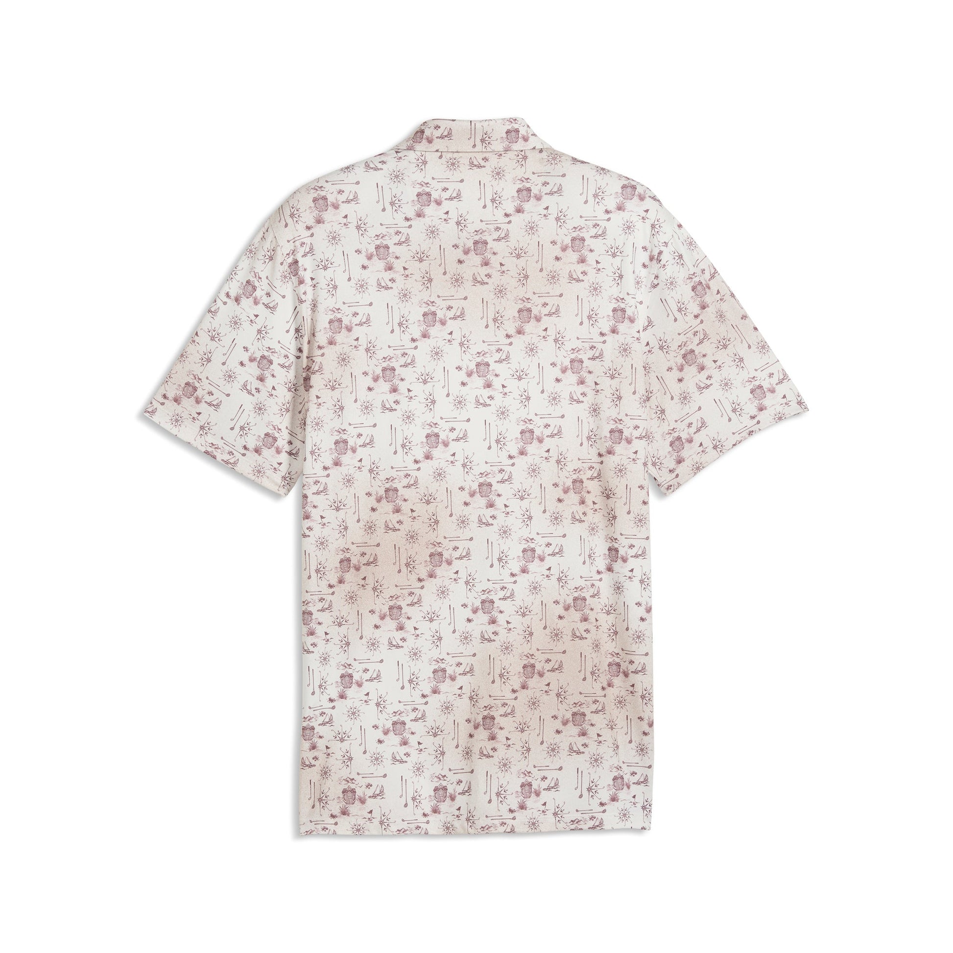 CLOUDSPUN Coastal Claret Golf Polo - Puma Golf Latest