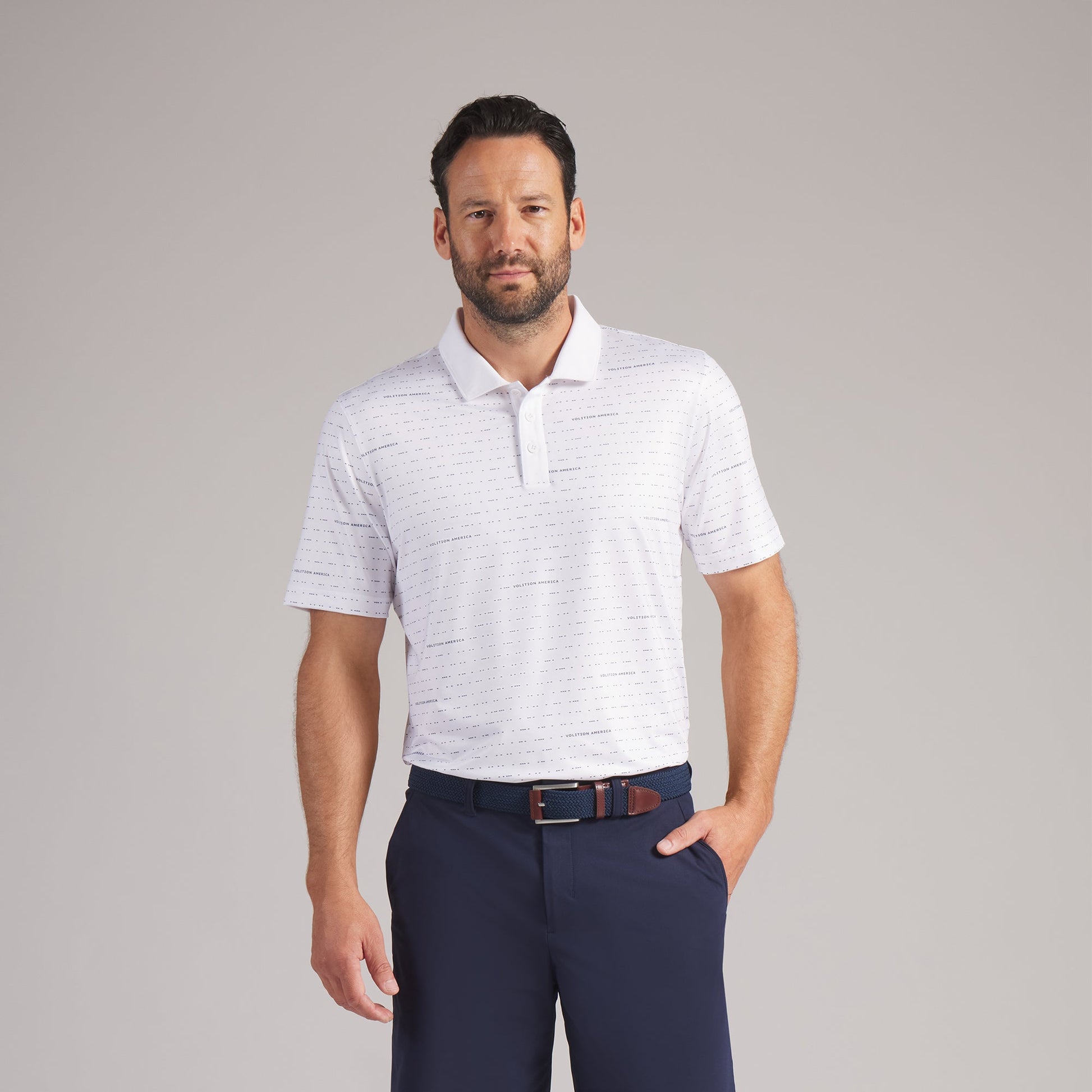 Volition Morse Golf Polo - Puma Golf Classic