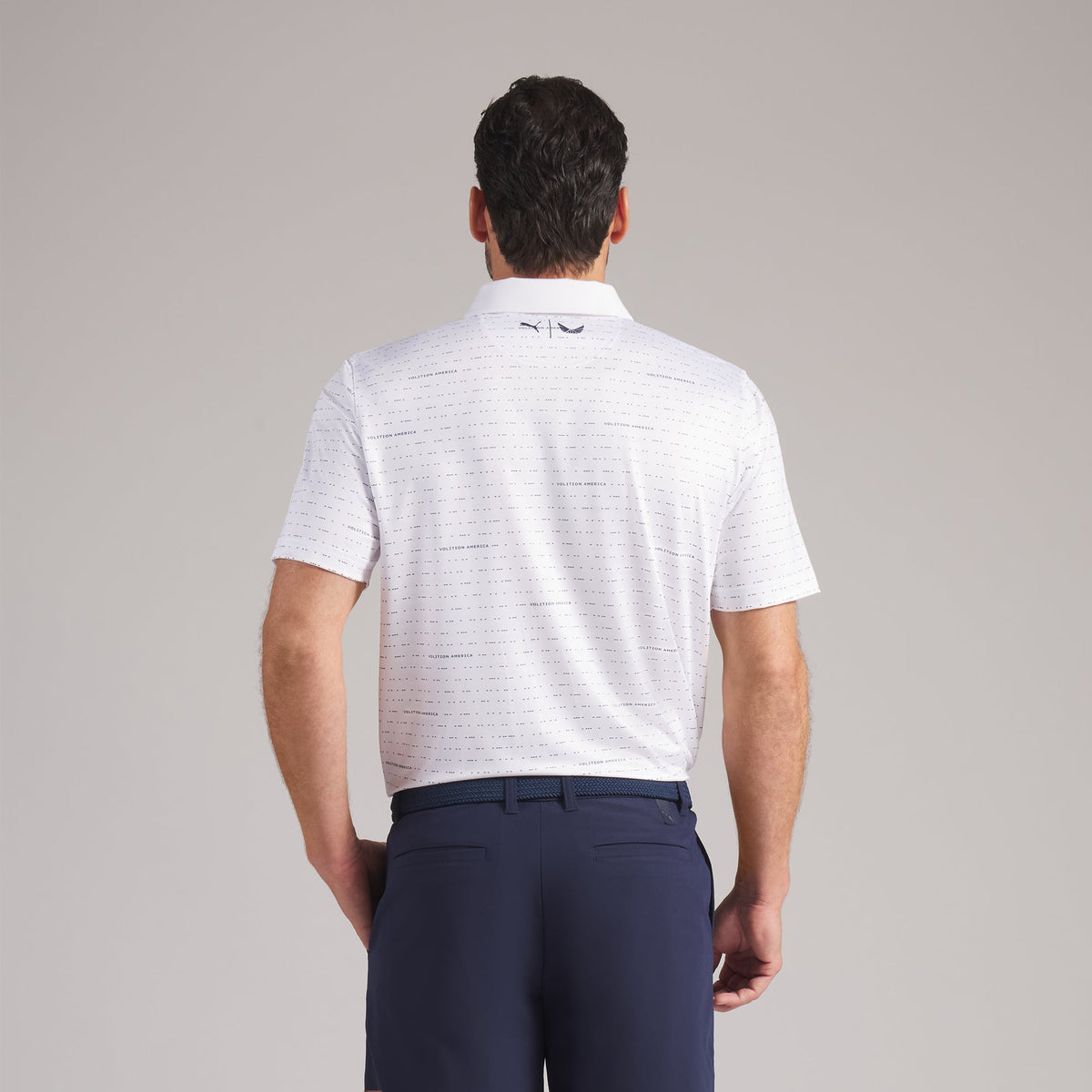 Volition Morse Golf Polo - Puma Golf Classic