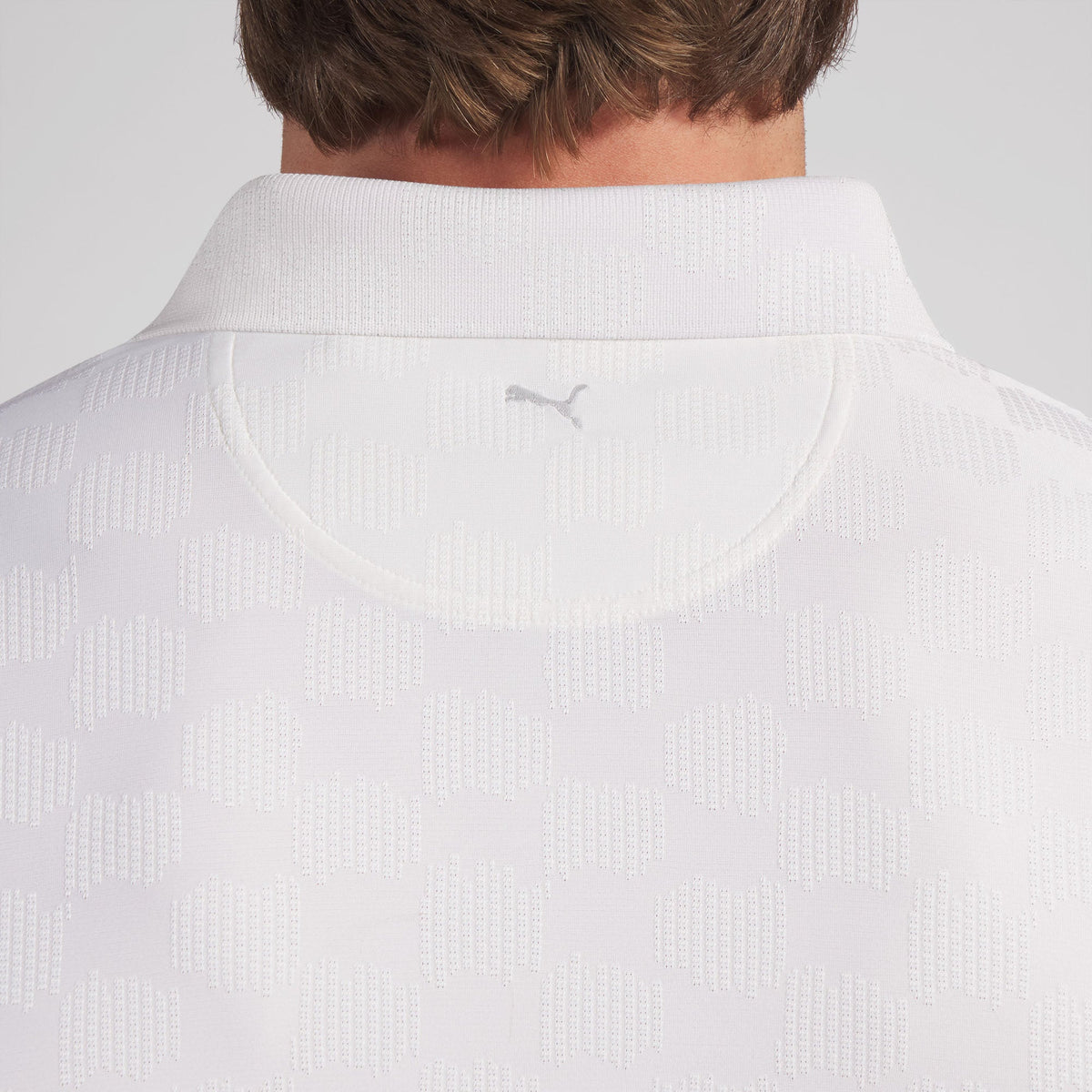 MATTR Check Jacquard BN Golf Polo - Puma Golf Value