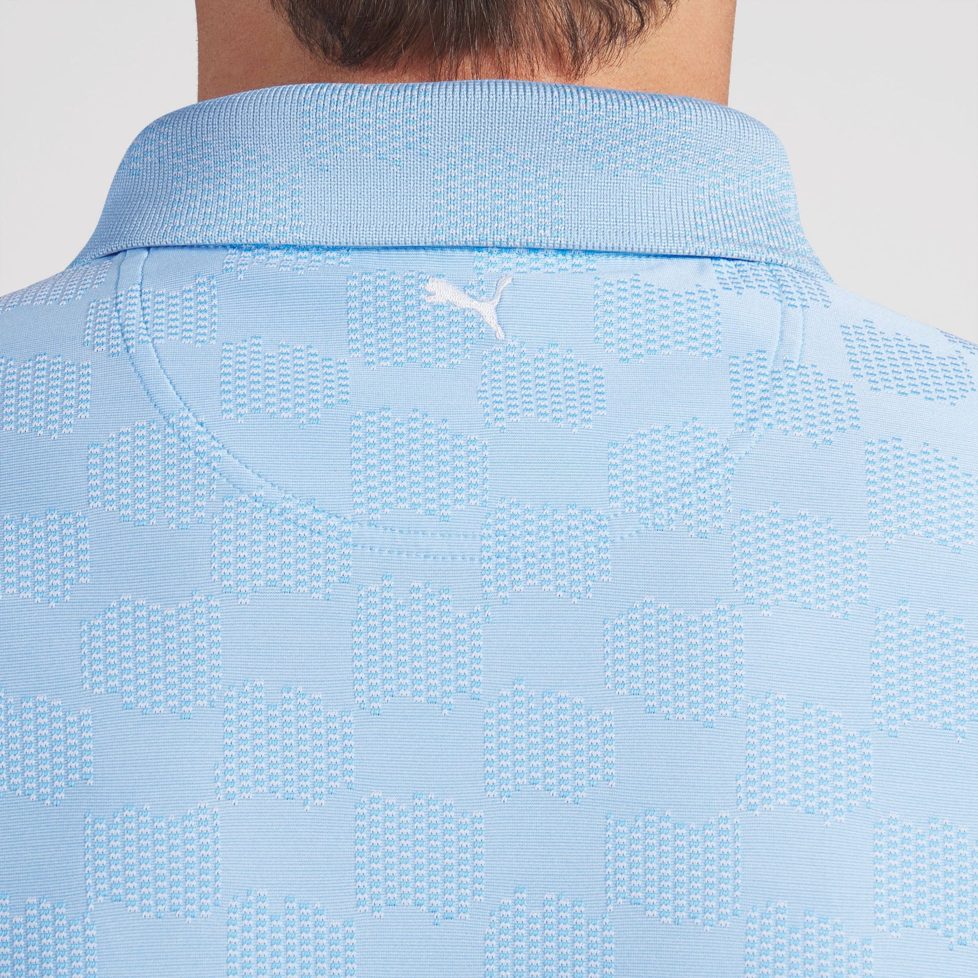 MATTR Check Jacquard BN Golf Polo - Puma Golf Value