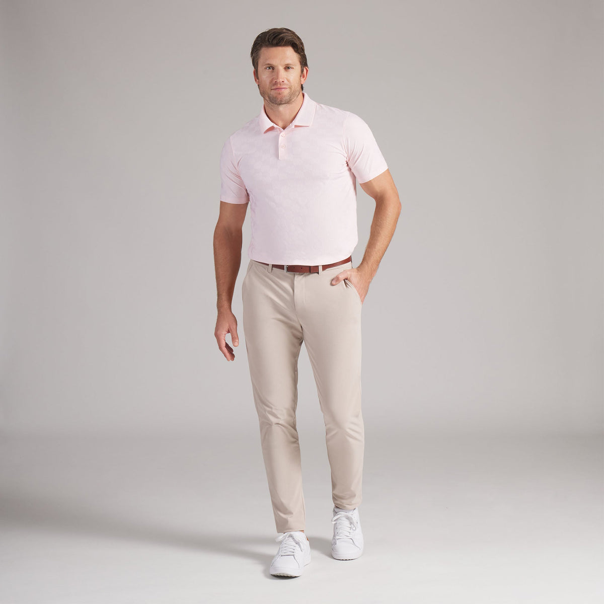 MATTR Check Jacquard BN Golf Polo - Puma Golf Value