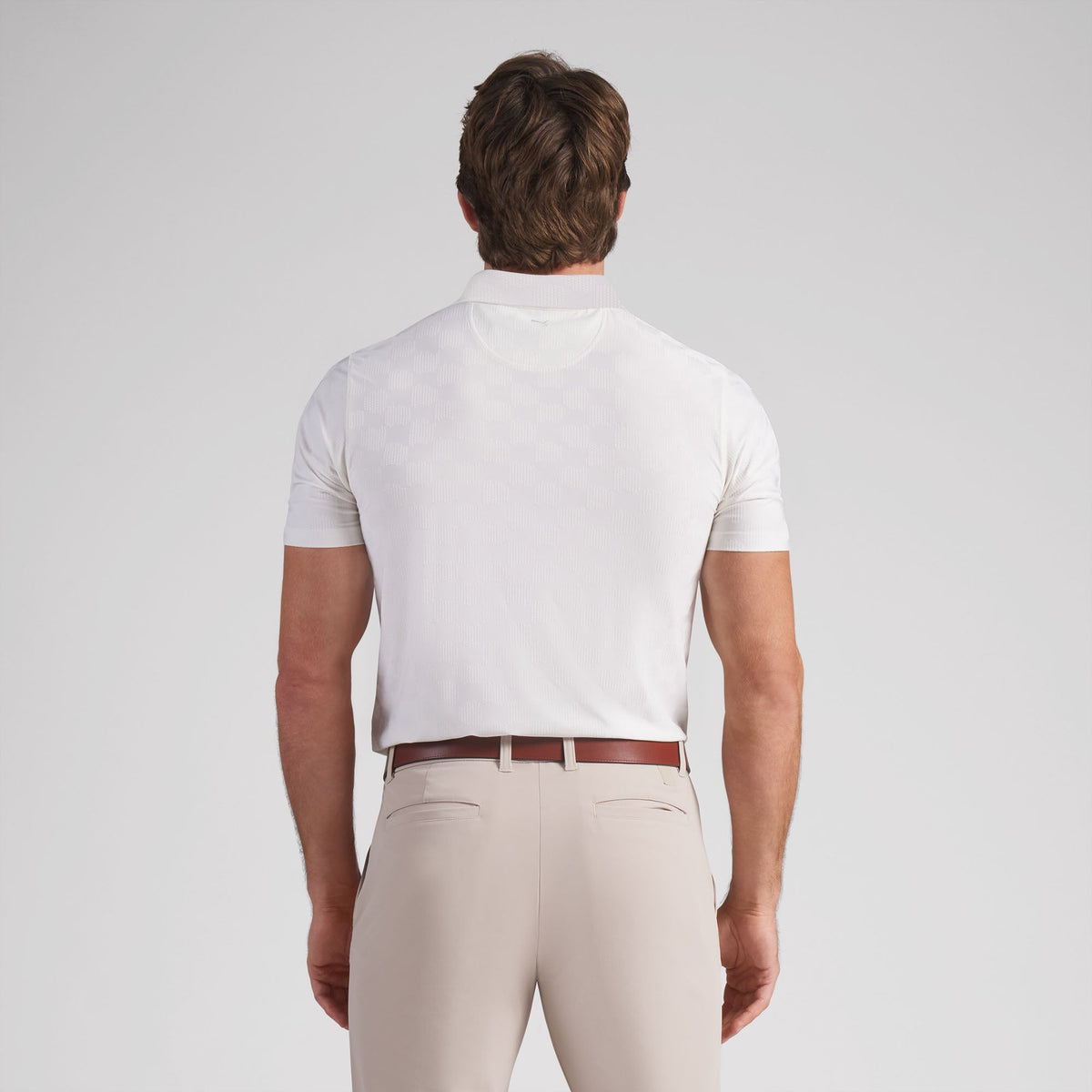 MATTR Check Jacquard BN Golf Polo - Puma Golf Value