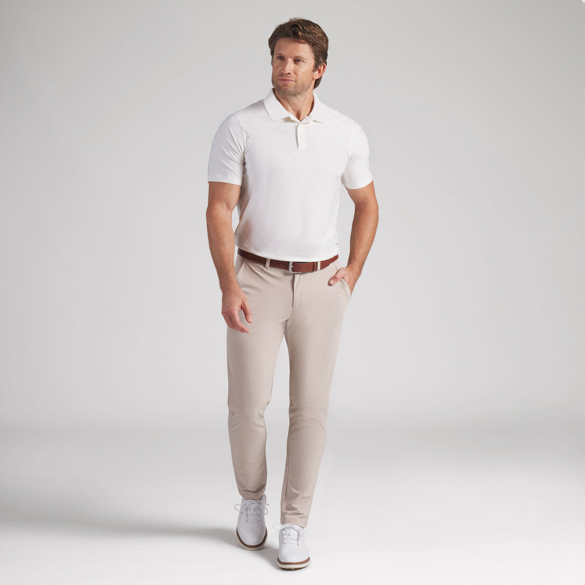 MATTR Check Jacquard BN Golf Polo - Puma Golf Value