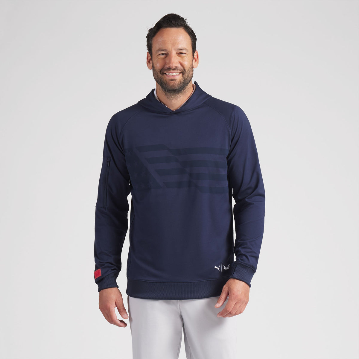 Volition Flag Golf Hoodie - Puma Golf Value