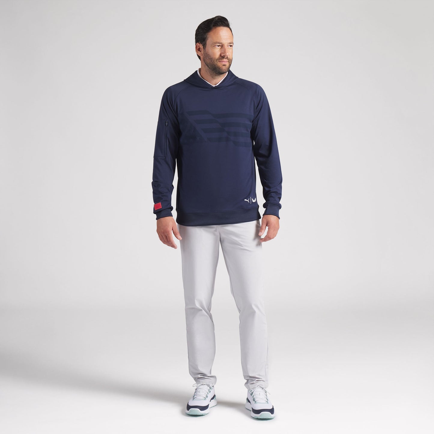 Volition Flag Golf Hoodie - Puma Golf Value