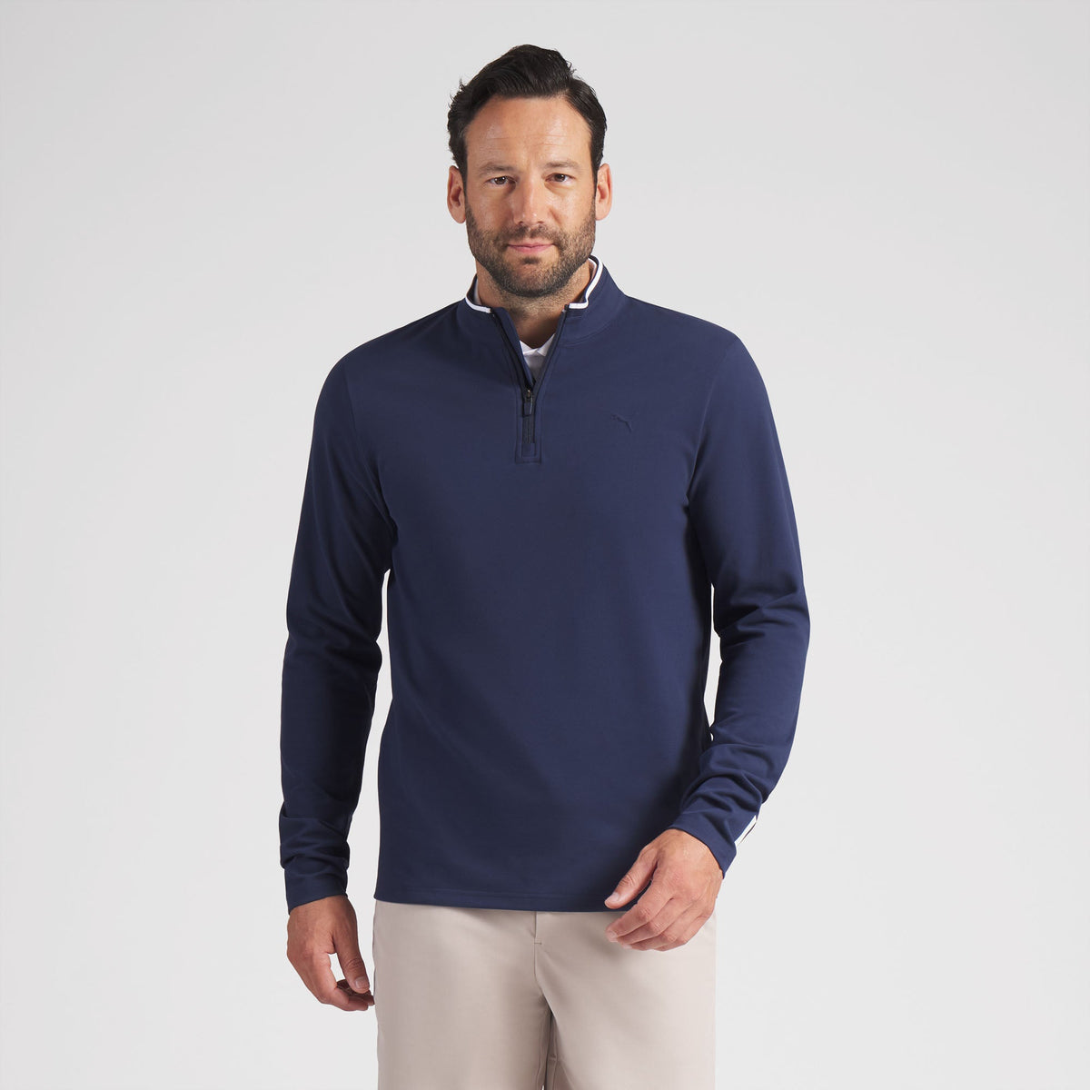 CLOUDSPUN Tech 3D LC 1/4 Zip Golf Jacket - Puma Golf Essential