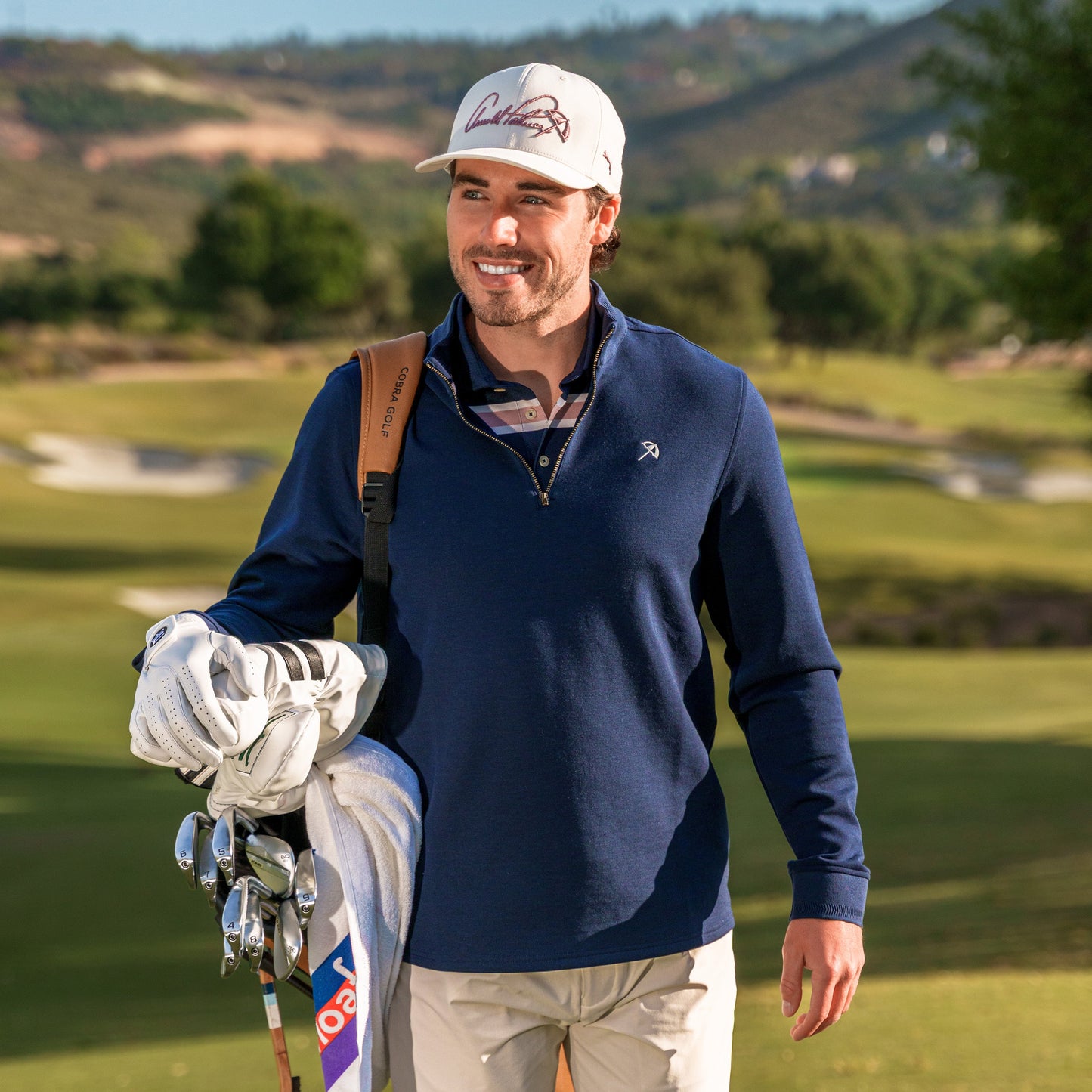 AP CLOUDSPUN Golf 1/4 Zip - Puma Golf Value