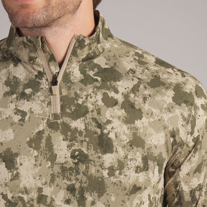 Volition Camo Golf 1/4 Zip - Puma Golf Great Value