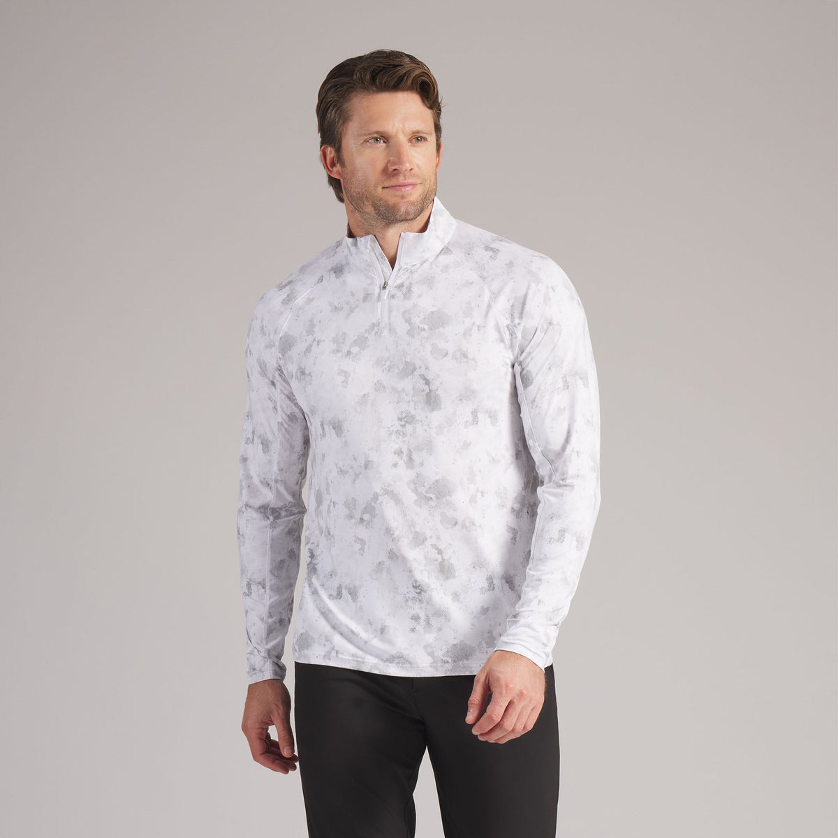 Volition Camo Golf 1/4 Zip - Puma Golf Great Value