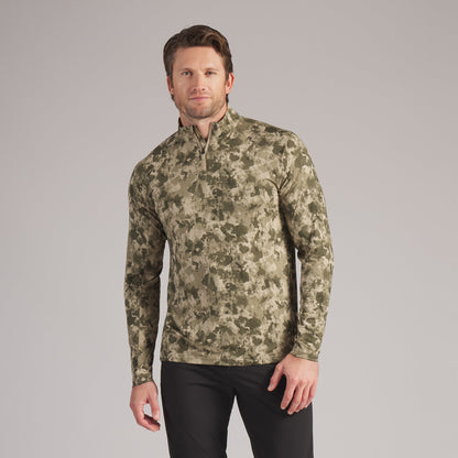 Volition Camo Golf 1/4 Zip - Puma Golf Great Value