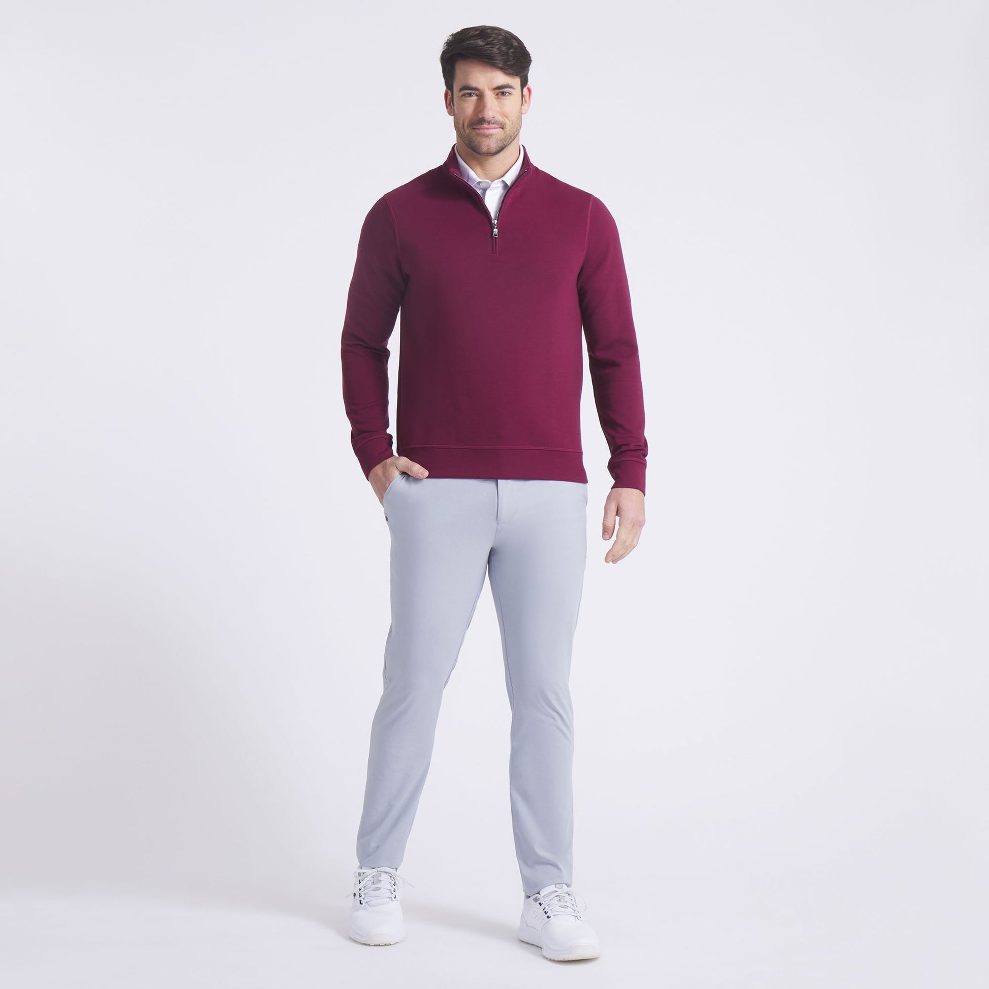 CLOUDSPUN Fleece Golf 1/4 Zip - Puma Golf Essential